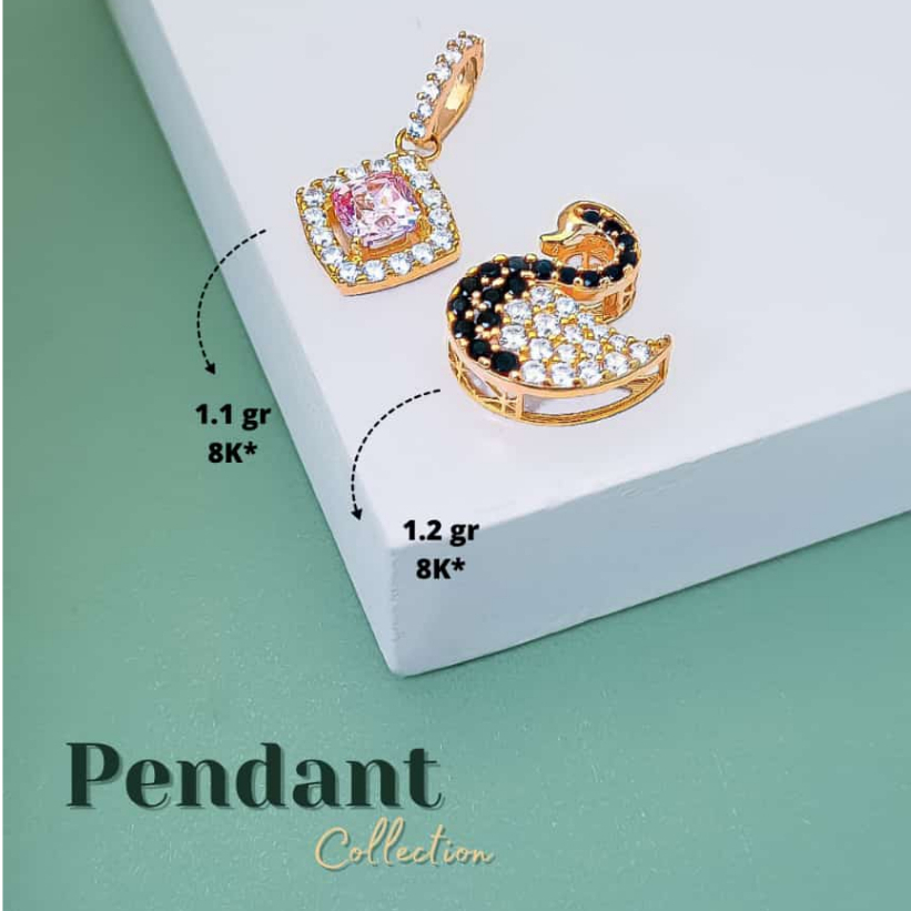 Liontin swan / liontin rachel rose / liontin angsa kadar 8k -Djoyoredjo