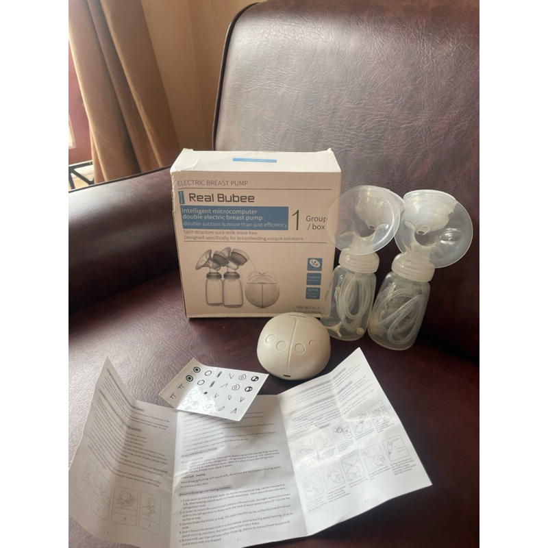 Breast Pump Electric Real Bubee, Pumping Asi Elektrik Real Bubee