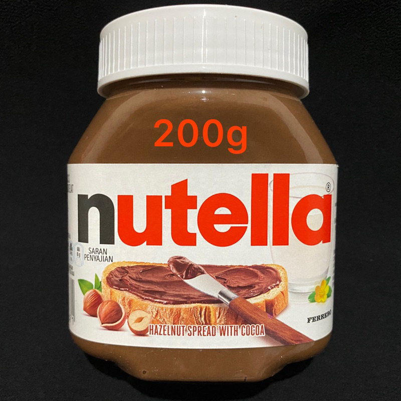 

NUTELLA 200 G HAZELNUT SPREAD WITH COCOA OLESAN KACANG COKELAT