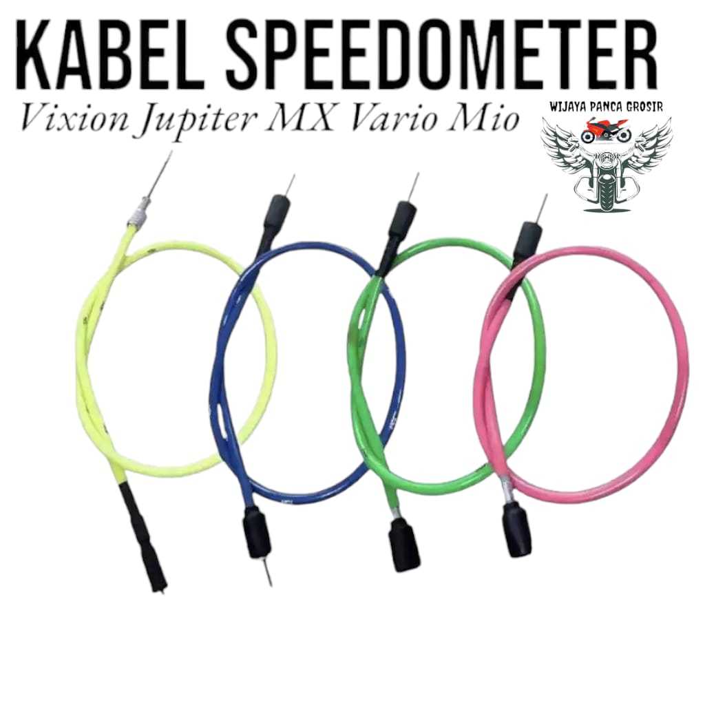 KABEL SPEEDOMETER WARNA KABEL SPEEDOMETER DIGITAL KILOMETER MOTOR VIXION MIO VARIO JUPITER MX WJY555