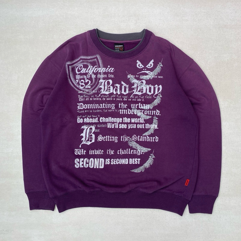 [Second Bekas Preloved] CREWNECK BADBOY USA Y2K