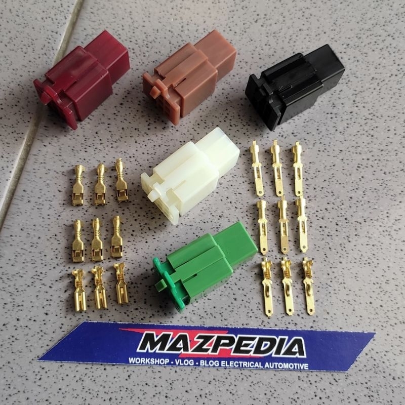 Soket dan Skun Motor 9 PIN