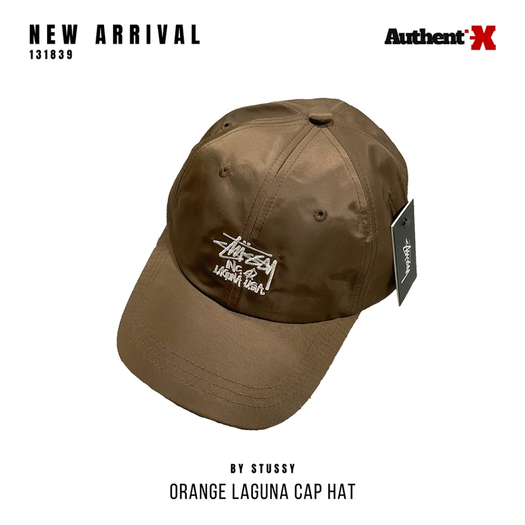 STUSSY LAGUNA LOW PRO CAP HAT - BROWN | ORIGINAL