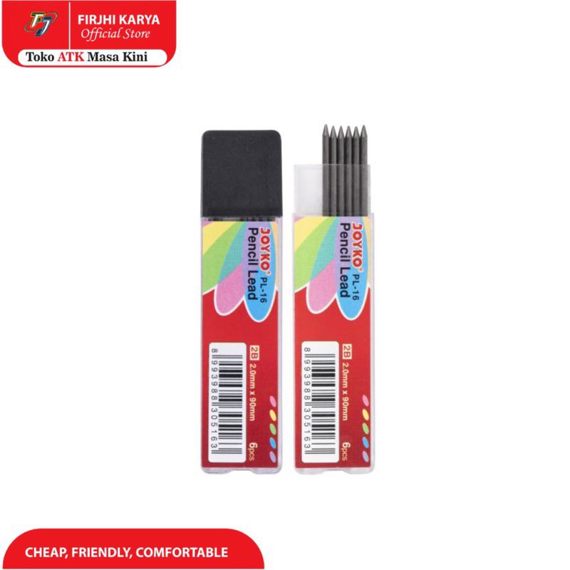 

Isi Pensil Mekanik Joyko 2mm - Reffil Pensil Mekanik PL-16