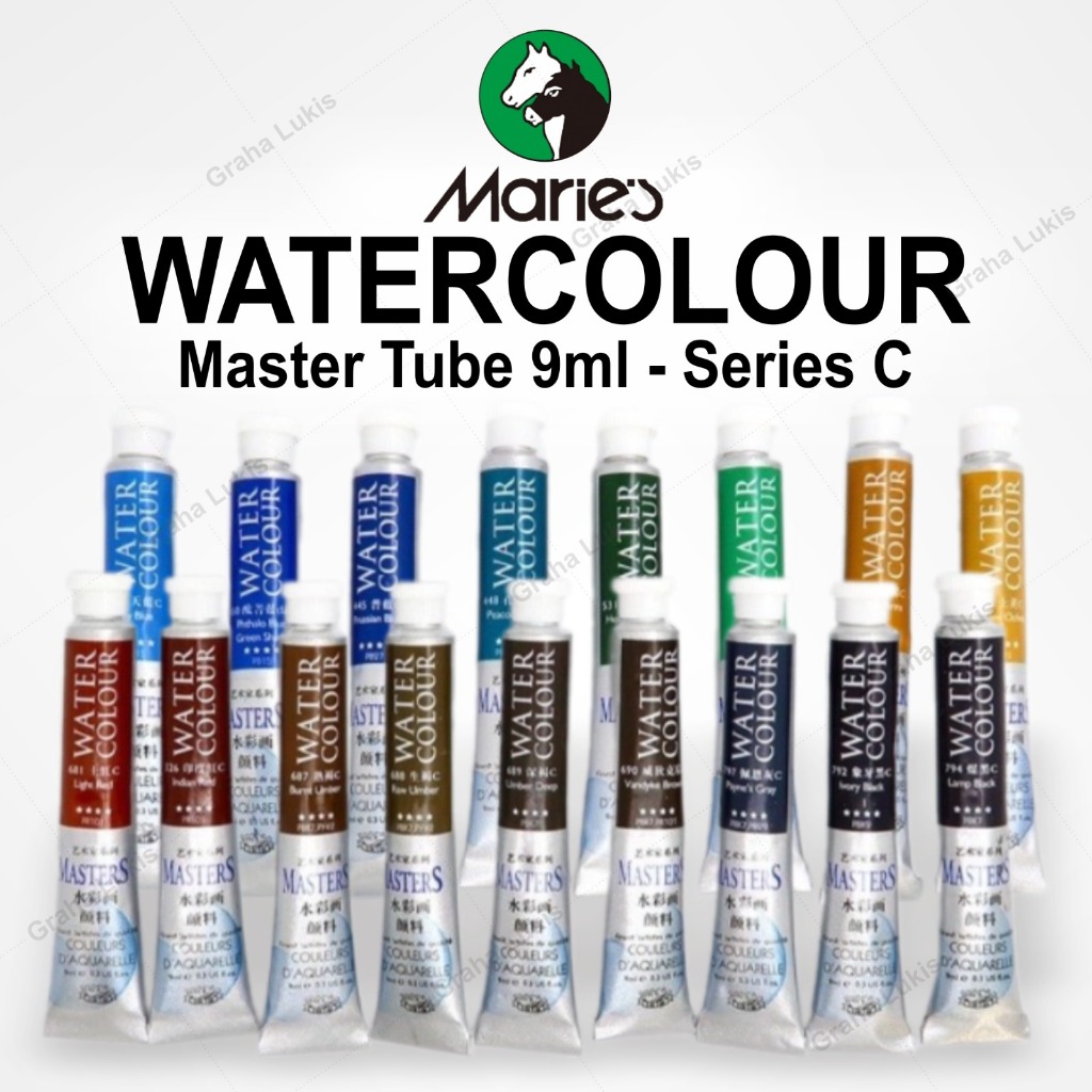

Cat Air Maries Artist Watercolour tube 9ml - Serie C