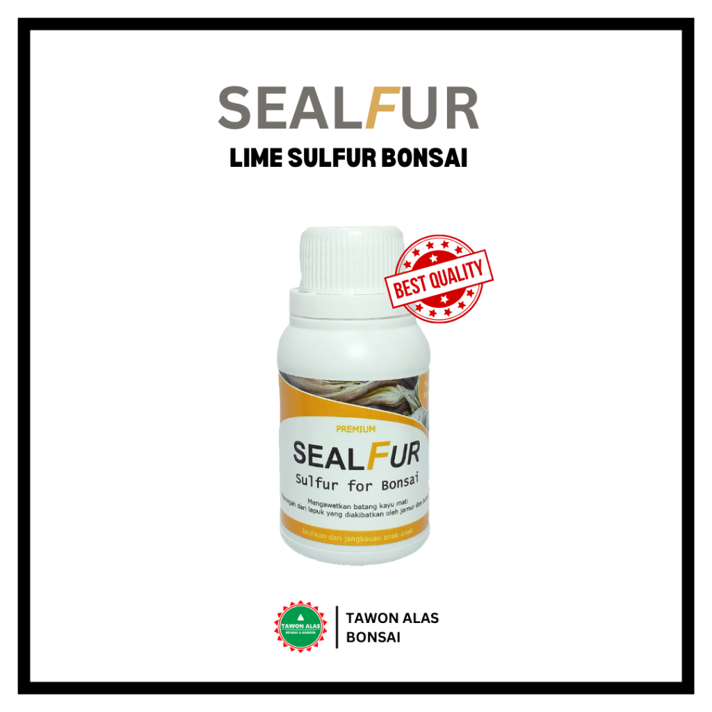 [SEALFUR] Lime Sulfur Premium Obat Jin Tanaman Bonsai/ Pestisida Insektisida Fungsida
