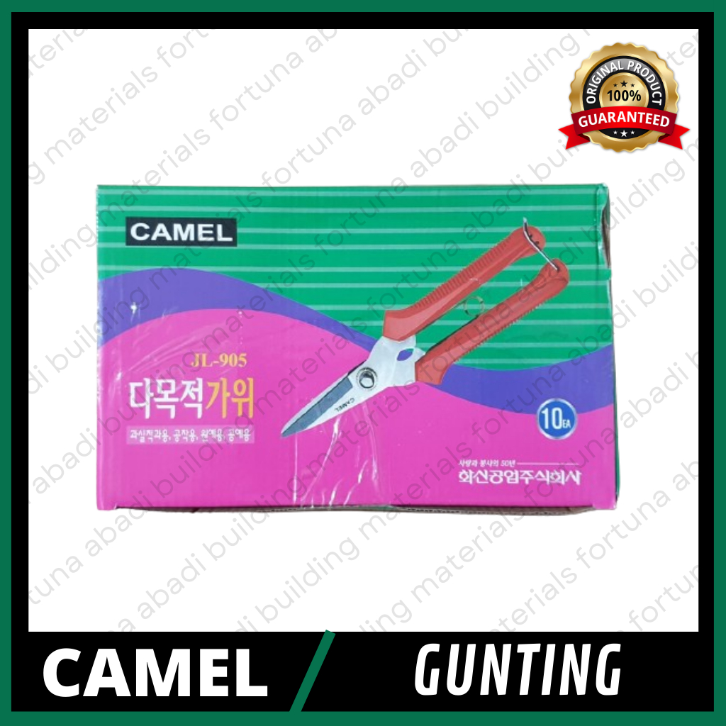 

Gunting Serbaguna Merk Camel Gunting Korea