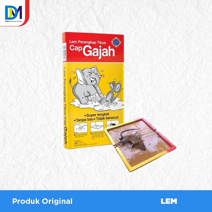 Lem Tikus Cap Gajah Papan Produk Original