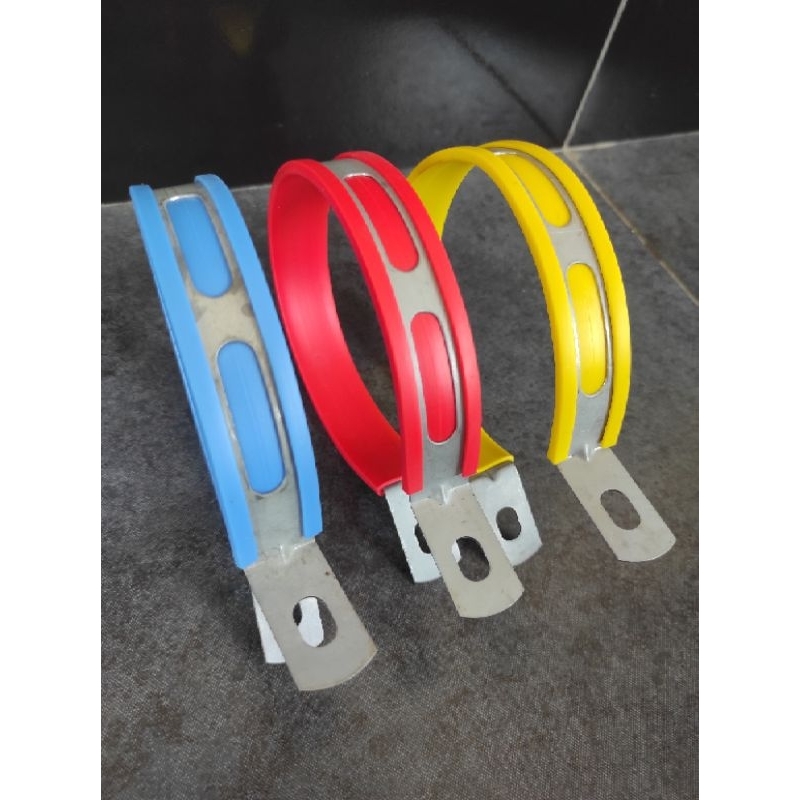 klem knalpot racing dor bulat oval kapsul anti panas universal pnp knalpot dos wrx cld tmz