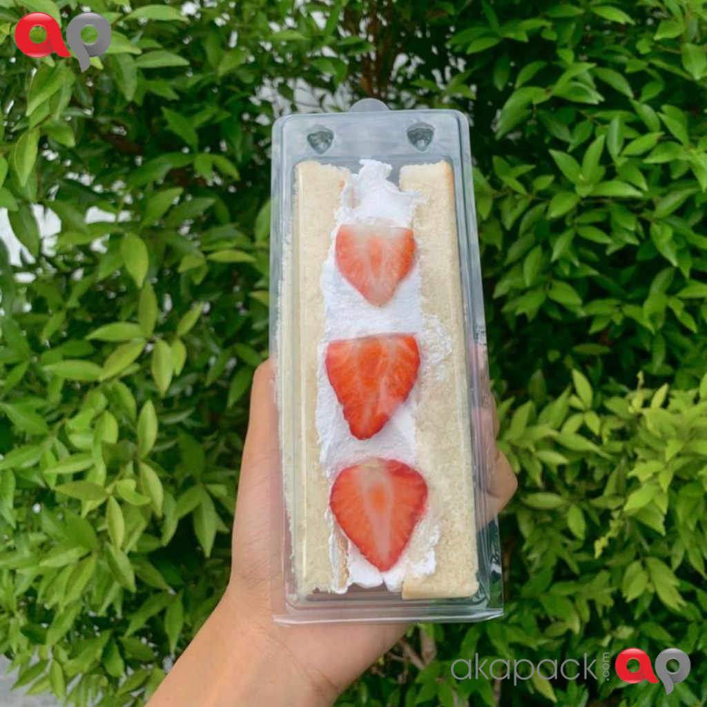 Mika Sandwich / Mika Roti / Tempat Roti Sandwich / Tray Sandwich dengan Pengunci