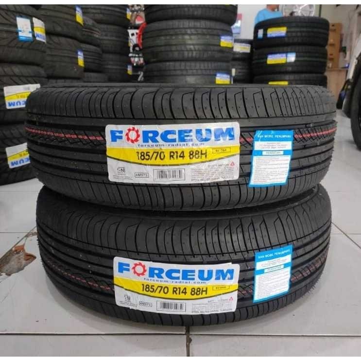 ban mobil ring 14 ukuran 185/70/r14 merk Forceum ban mobil tubeless Agya,ayla,ignis,brio,calya,sigra