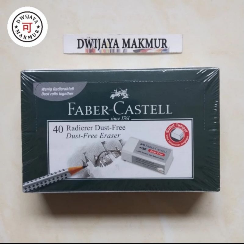 

Penghapus Pensil Faber Castell Ecer/Satuan