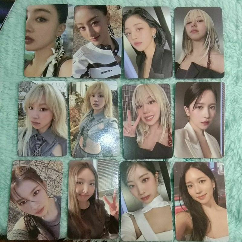 TWICE OFFICIAL PHOTOCARD PC READY TO BE ALBUM