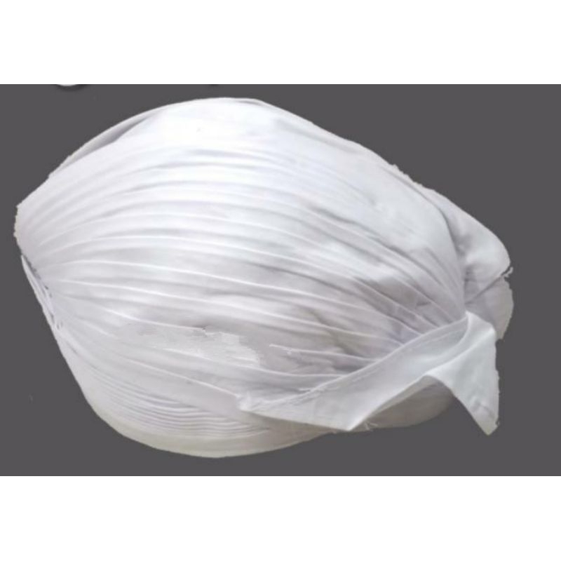 blangkon polos putih alus jogja lipat