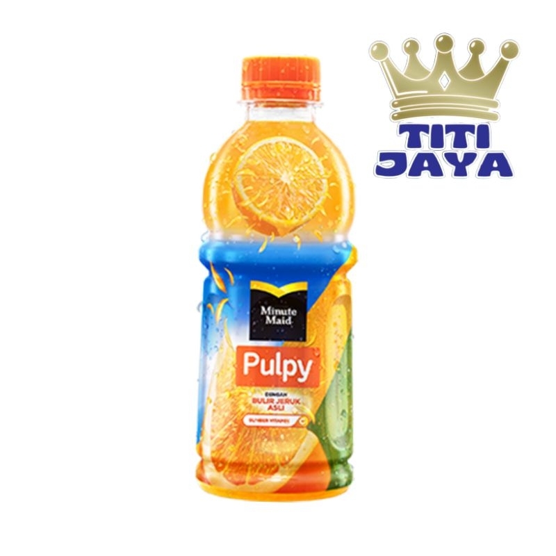 

MINUTE MAID PULPY ORANGE 300ML SNACK JAJAN ANAK MINUMAN BUTIRAN JERUK PERAS