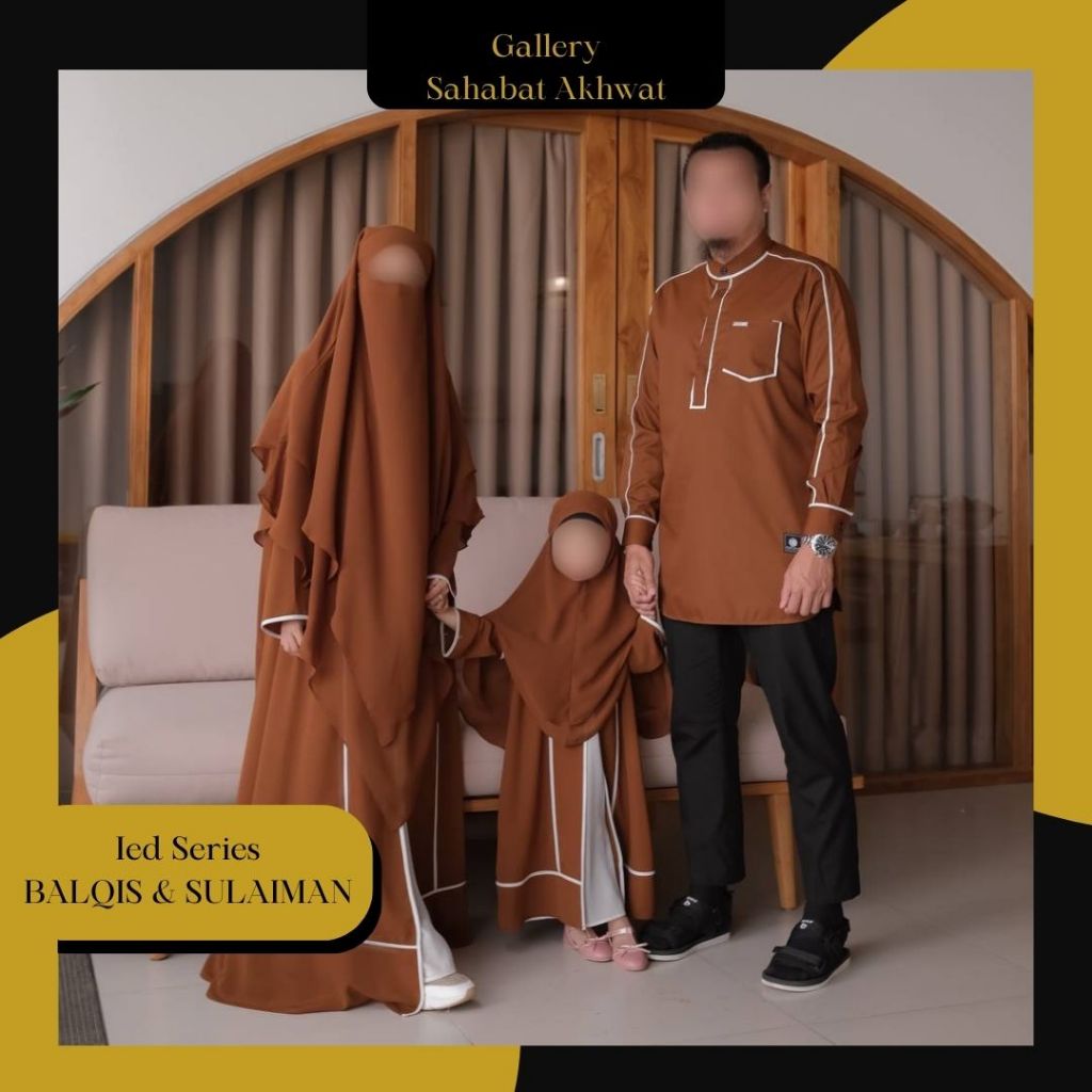 BALQIS Gamis n Khimar Mom Kids Series by UMMU SARAH klambieakhwat