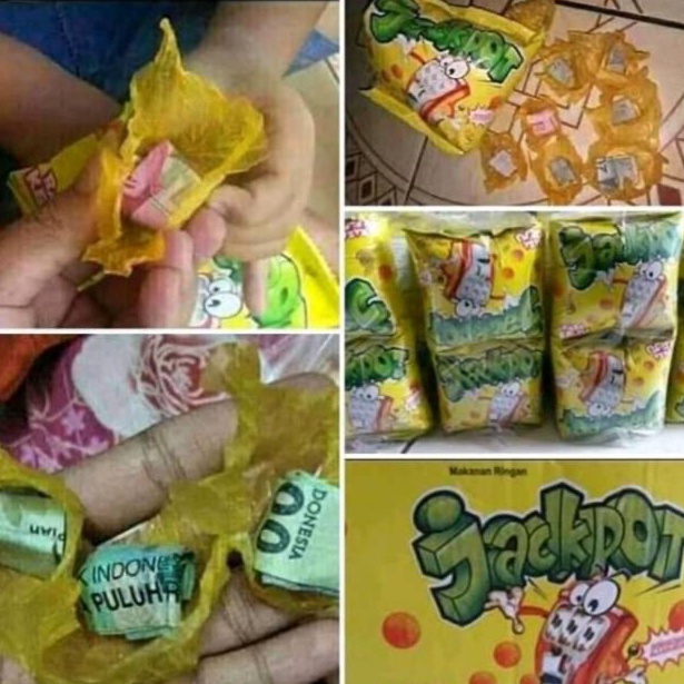 

KODE A33T Chiki Jackpot isi 1 bks by Jadoel Snack