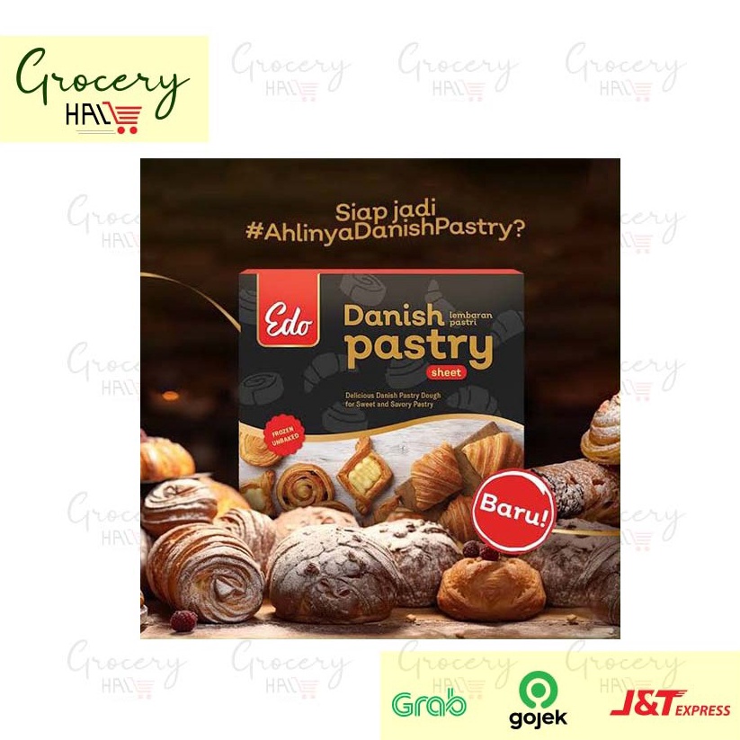 

KODE C78U EDO DANISH PASTRY SHEET 75 GRAM