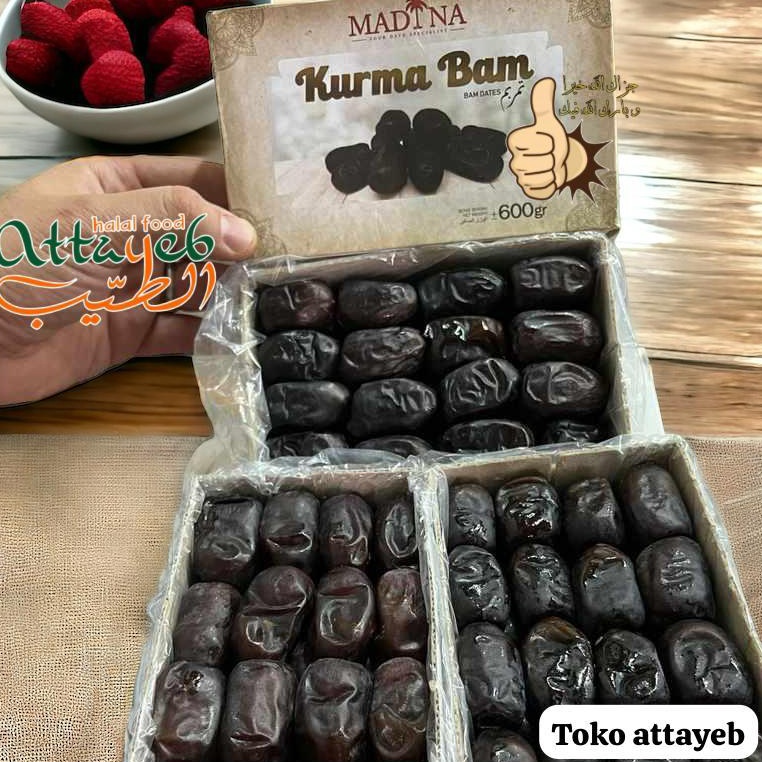 

KODE O2T Kurma BAM Madina 6gr Fresh Kurma Anggur Asli Madinah Arab Saudi Tinggi Serat Daging Tebal Bagus Untuk Pencernaan