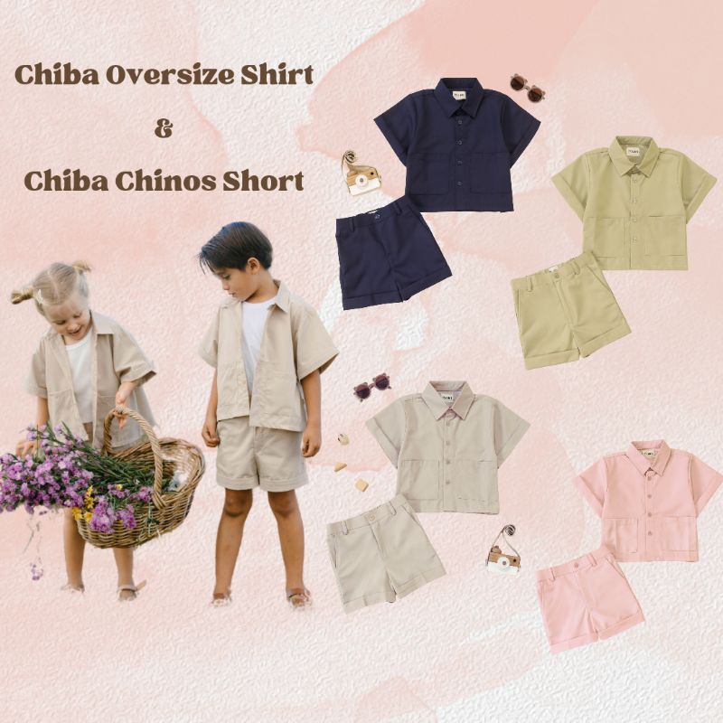 Chiba Overshirt | Overshirt unisex anak