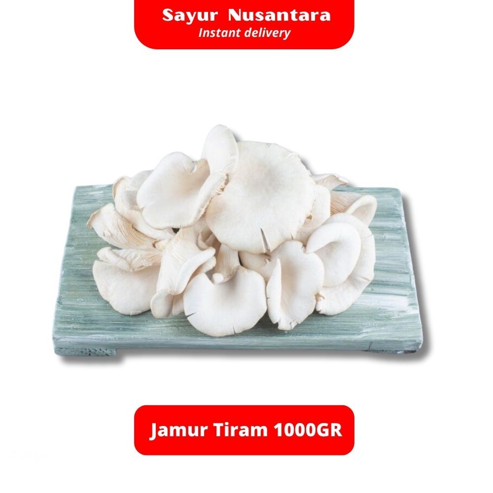 

Jamur Tiram 1000gr - Sayur Nusantara