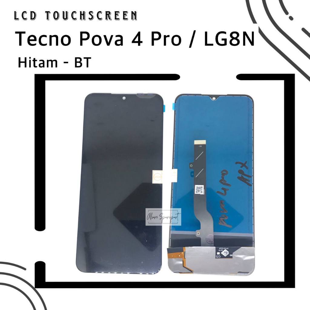 LCD TOUCHSCREEN TECNO POVA 4 PRO / LG8N FULLSET