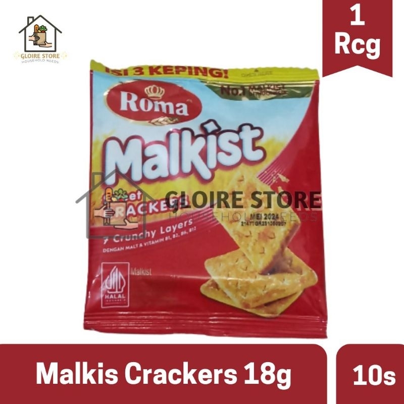 

Snack Roma MALKIST Crackers 1 RCG 10x18g (YNR/A)