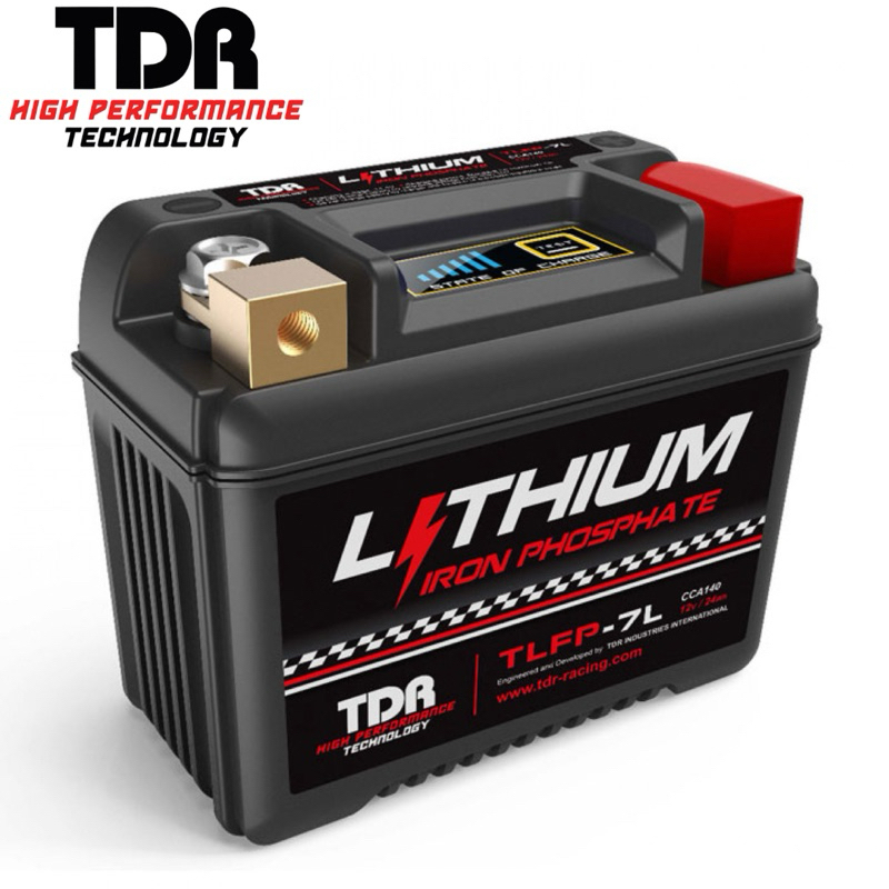 Aki Motor TDR Lithium Iron TLFP-7L Aki Motor NMax PCX Satria Lithium Iron TLFP-7L