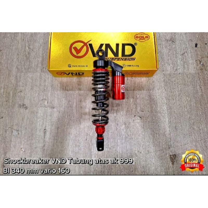 shockbreaker vnd tabung atas ak999 Bl 340mm vario 160