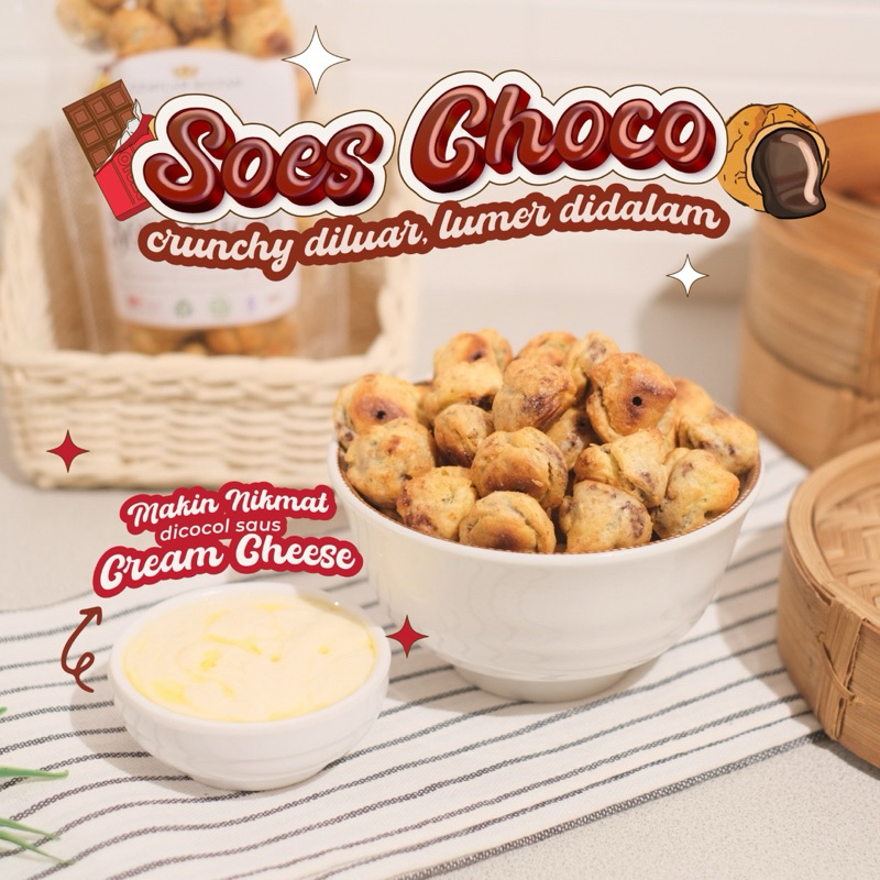 

SOES COKLAT WITH CREAM CHESEE - Cemilan Sultan Official