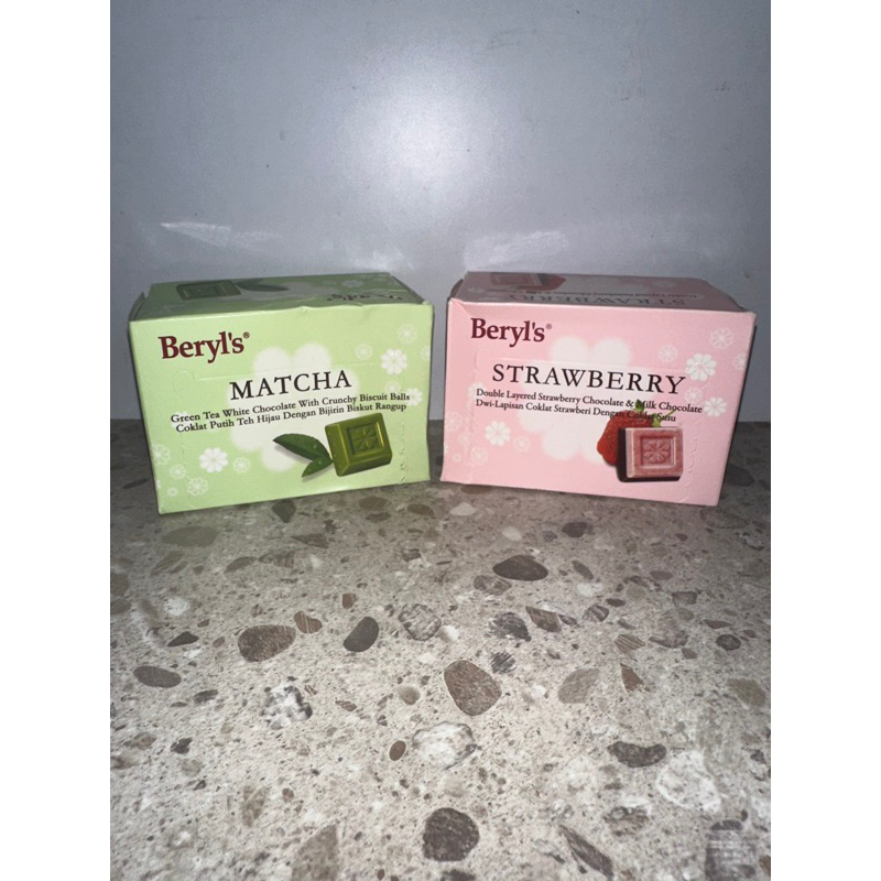 

beryls chocolate kemasan box 60 gr asli Malaysia