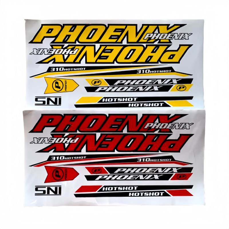 STIKER SEPEDA PHOENIX HOTSHOT STRIPING STICKER