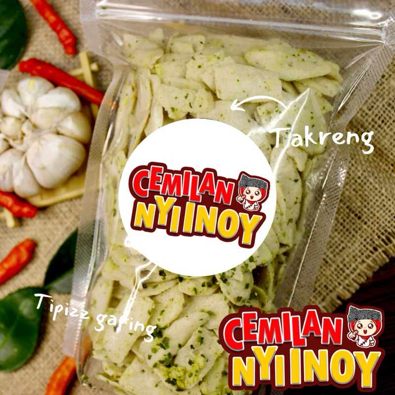 

TAKRENG 250gram Otak2 goreng Daun Jeruk Pedas/Original