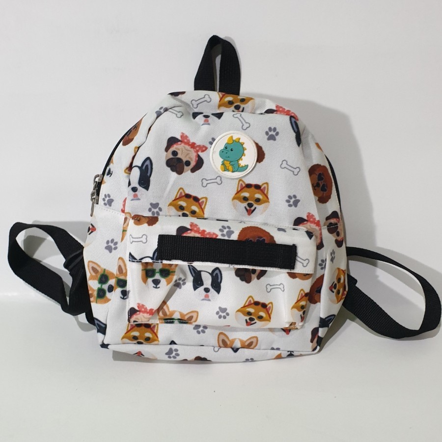 Dog Squad Bag - Tas Ransel Anak Full Print preloved like new