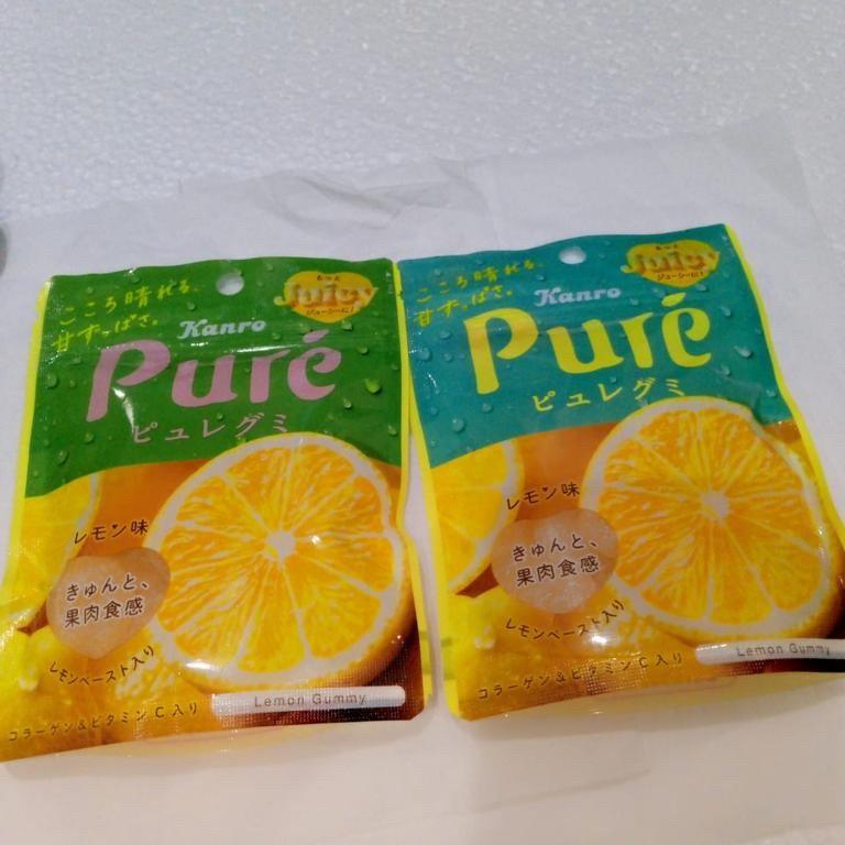 

Permen Import Jepang Kanro Pure Lemon Gummy