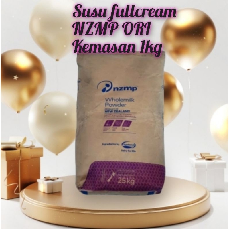 

susu bubuk fullcream / wholemilk powder ORI kemasan 1kg