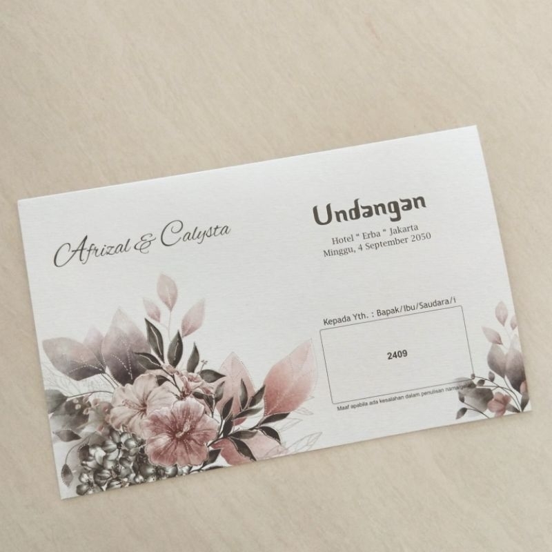 Undangan Erba 2409 BACA DESKRIPSI