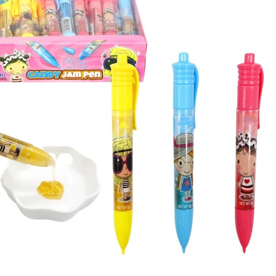 

JELLY CANDY STICK PULPEN ISI 30 PERMEN bolpoint viraaal bisa dimakan HALAL