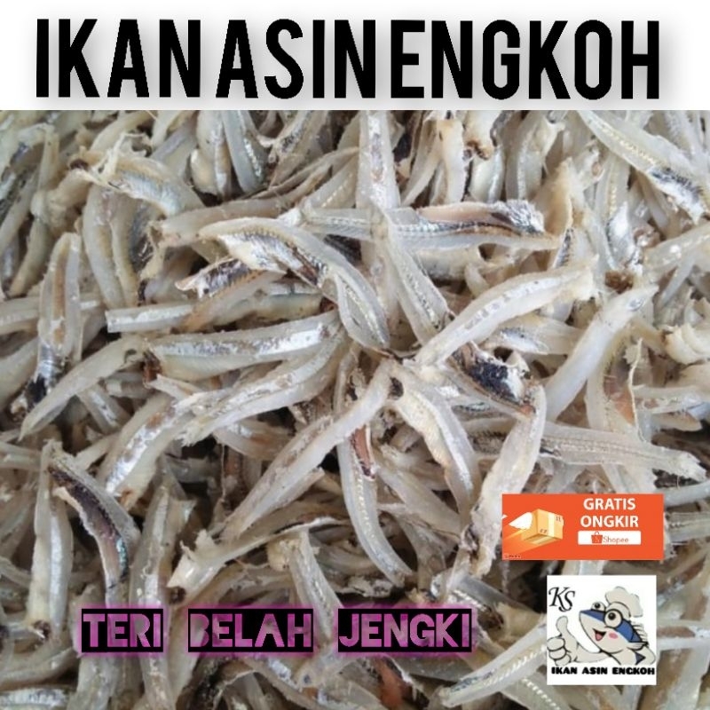 

ikan asin teri jengki belah