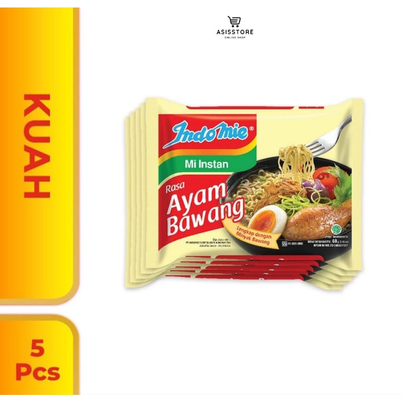 

Indomie Rasa Ayam Bawang - 5 pcs