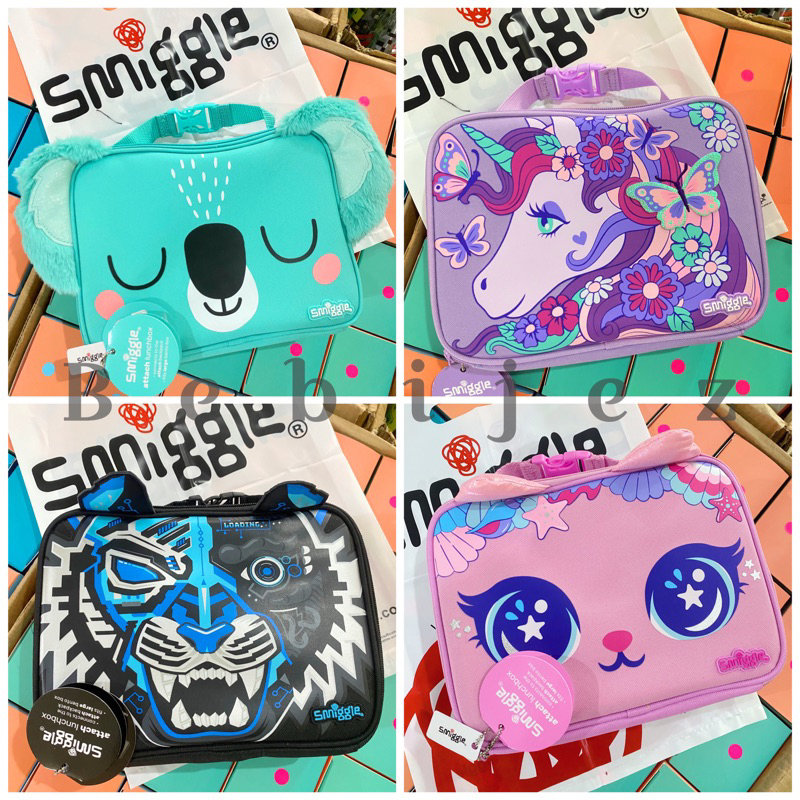 Smiggle Lunch Bag Tas Bekal Tempat Kotak Makan Smiggle Import 2472