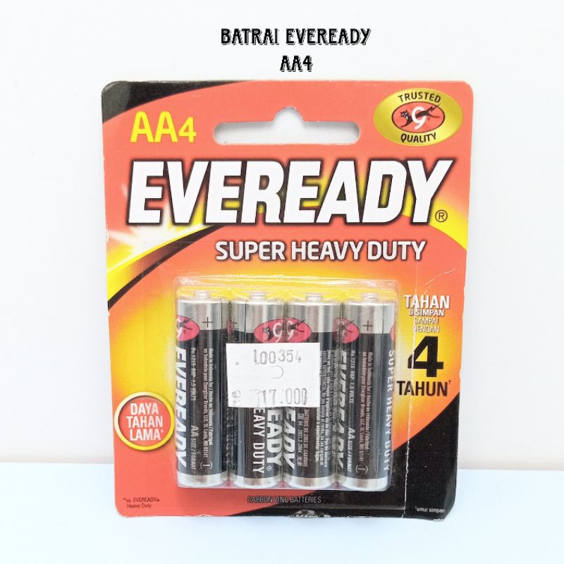 BATERAI EVEREADY A2 ISI-4 (1215)