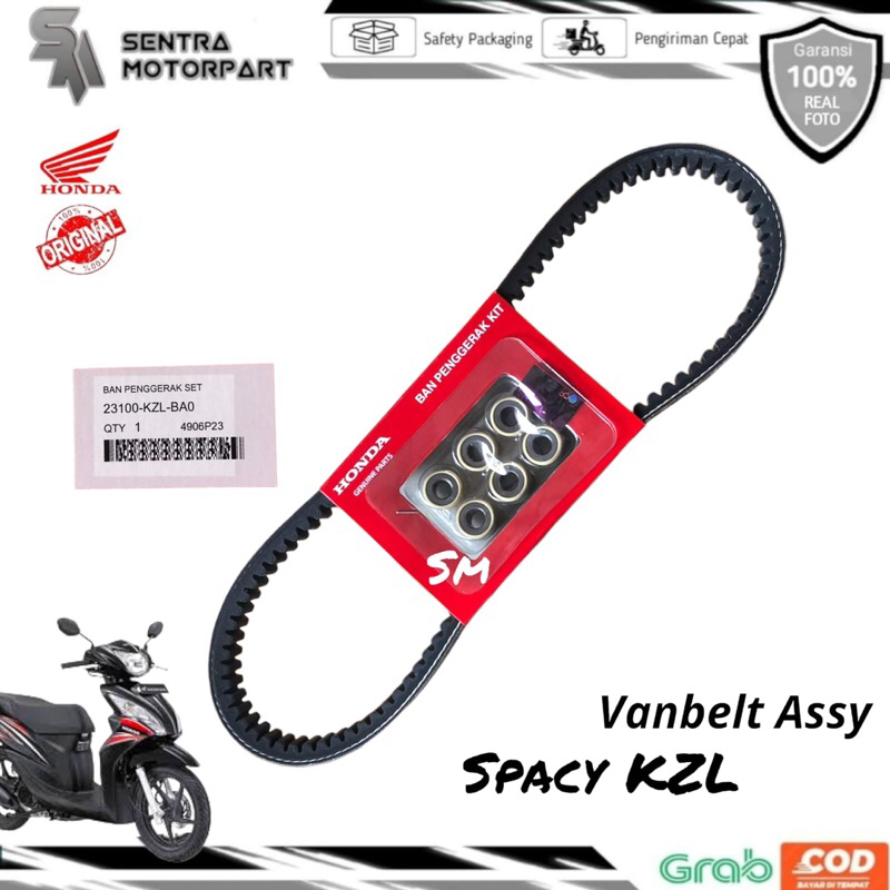 Vanbelt fanbel fenbel spacy scoopy beat fi injeksi stater kasar paket roller loler original hgp 2310