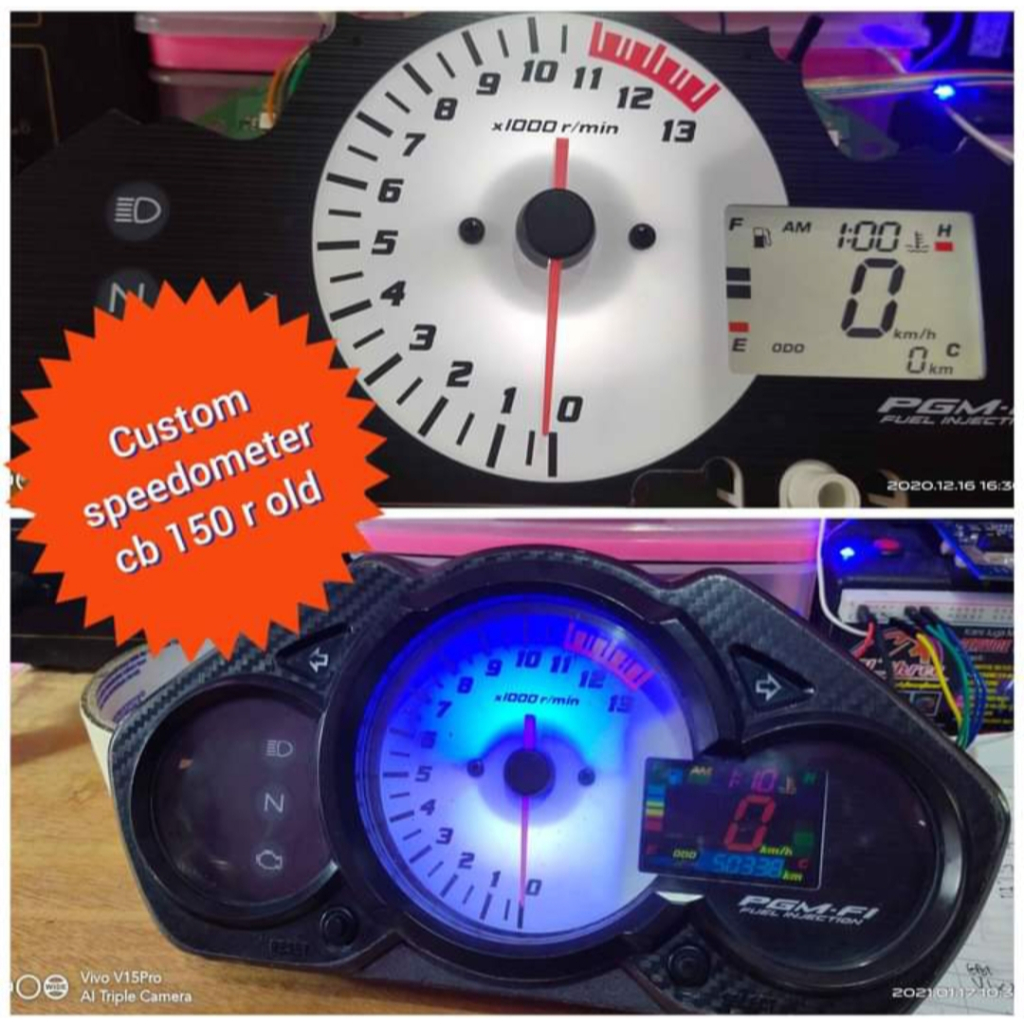 polaris speedometer cbr old
