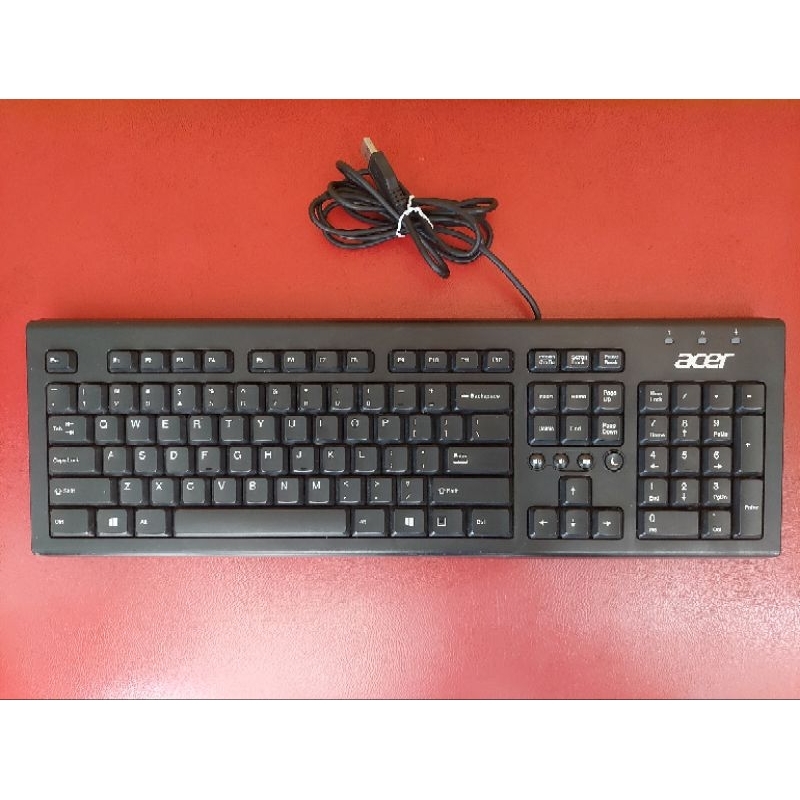 Keyboard komputer merk Acer-Logitech-Lenovo