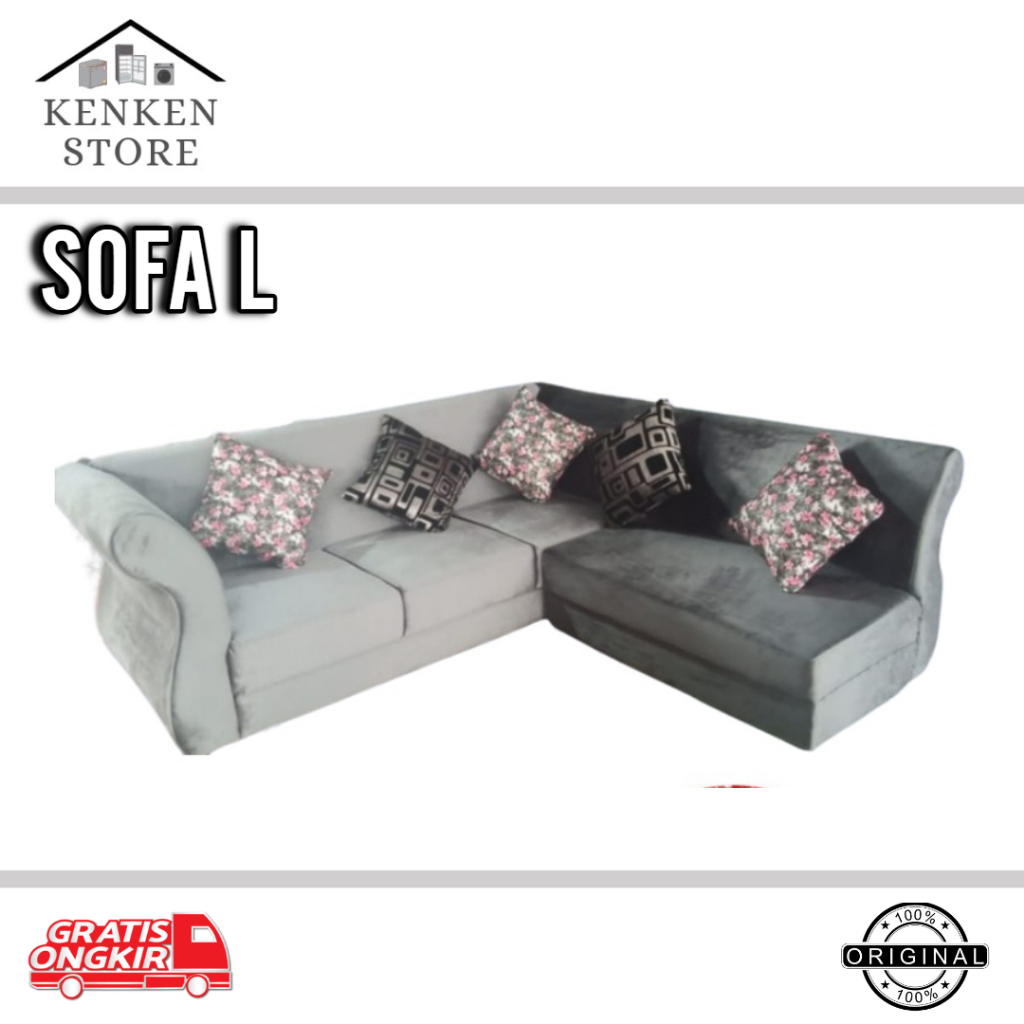 SOFA L MINIMALIS SOFA MODERN