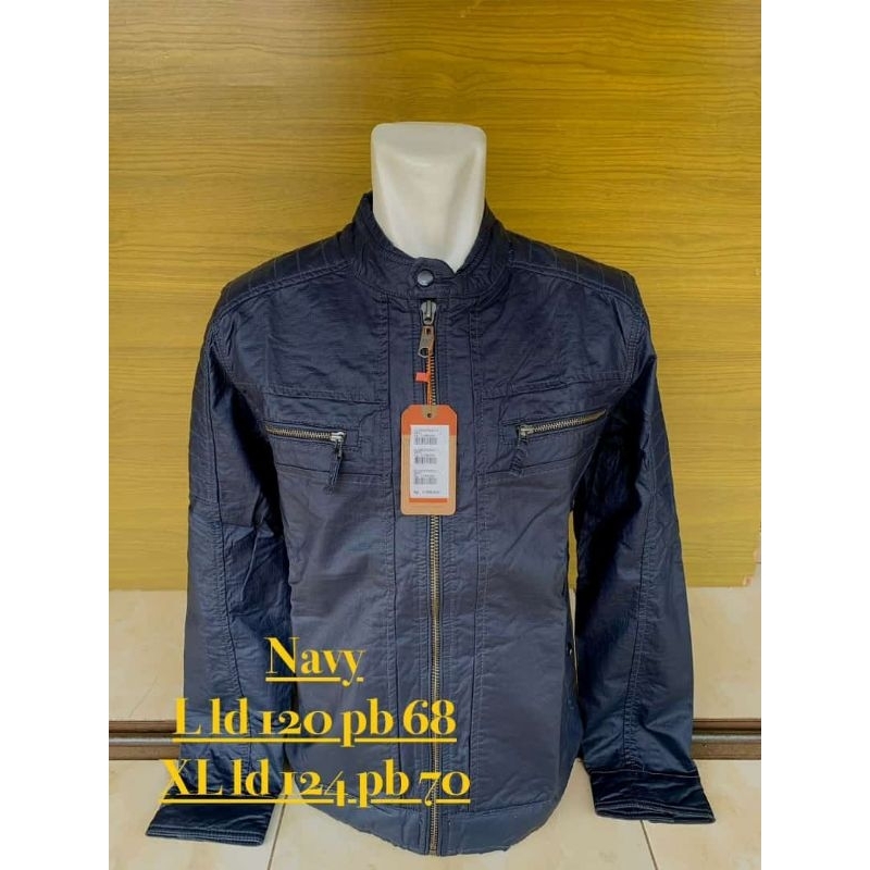 Jaket Boomber Watchout Navy size XL original 100% Fulltag