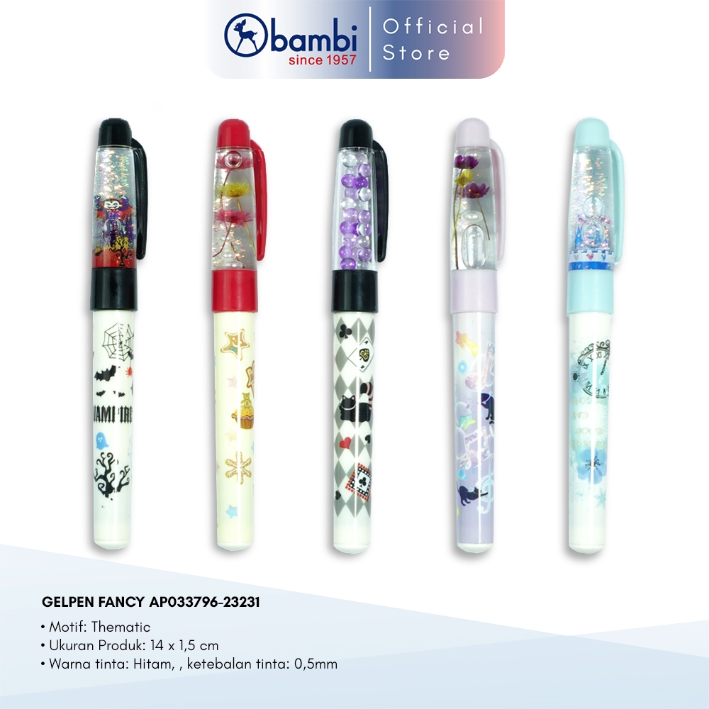 

Bambi Gelpen Fancy Edisi Magic Pen All Variant Original