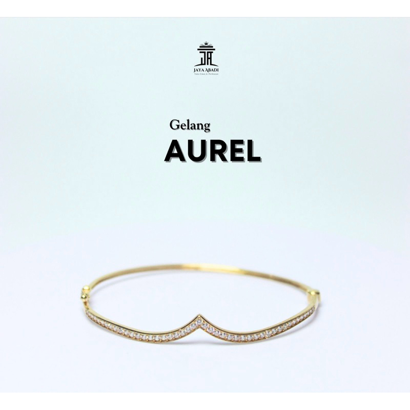 gelang fashion aurel emas 375