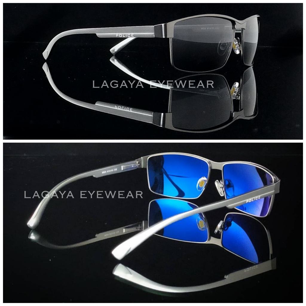 KACAMATA HITAM POLICE P 24 TITANIUM SPORT TERBARU PHOTOCROMIC POLARIZED ANTISILAU ANTIRADIASI OUTDOO